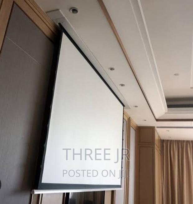 Well Installed Projection Screens Available Brand New - thumbnail 2