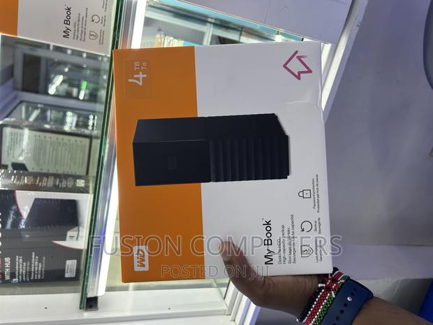 WD 4TB My Book Desktop External Hard Drive, - main view