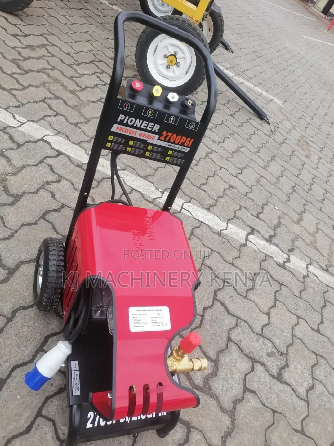 Pioneer 2700psi High Pressure Washer -Quality Assured