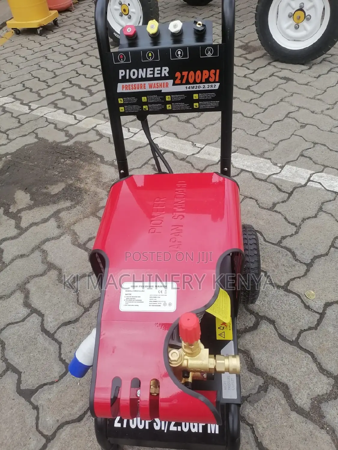 Pioneer 2700psi High Pressure Washer -Quality Assured
