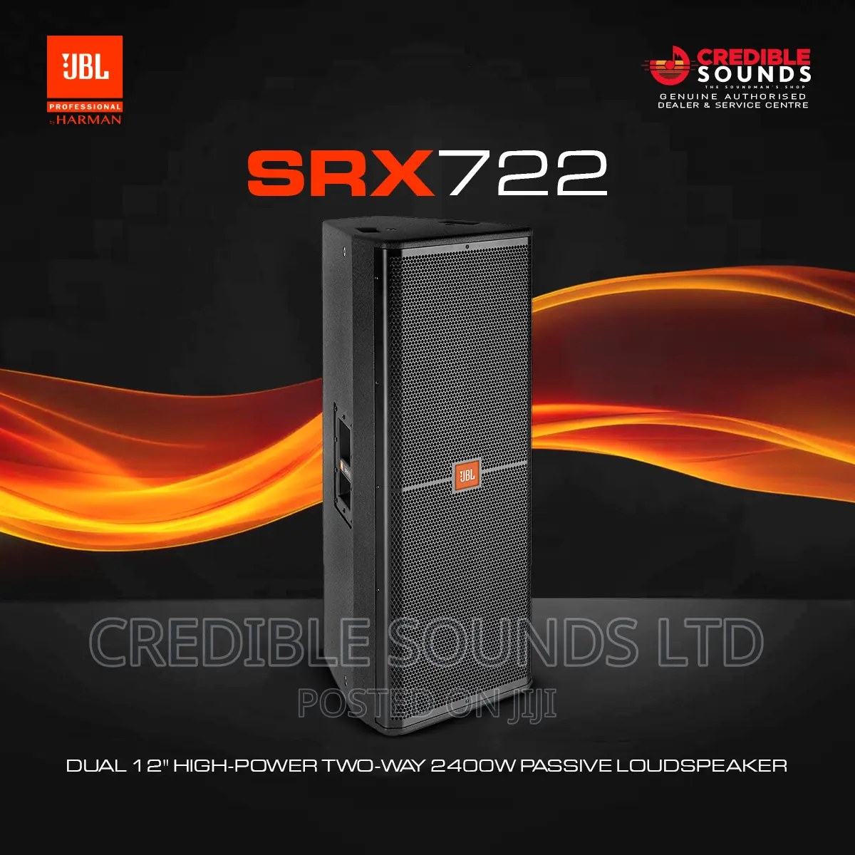 JBL SRX722 Dual 12Inch HighPower Passive Speaker in Nairobi Central