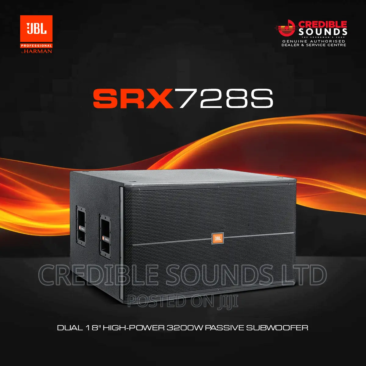 JBL SRX728S Dual 18" High Power 3200W Passive Subwoofer in Nairobi