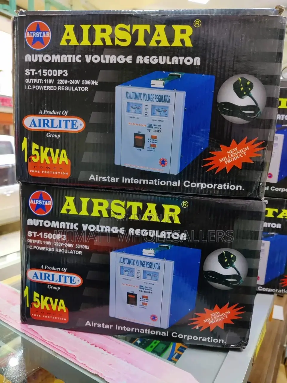 Airstar 1.5KVA Automatic Voltage Regulator