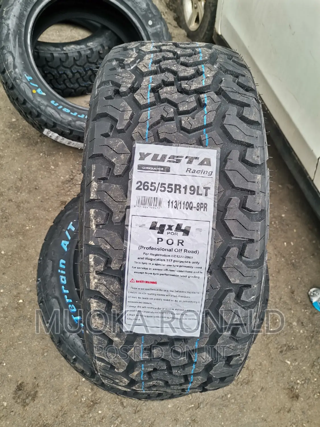 265/55r19 Yusta Tyre (A/T