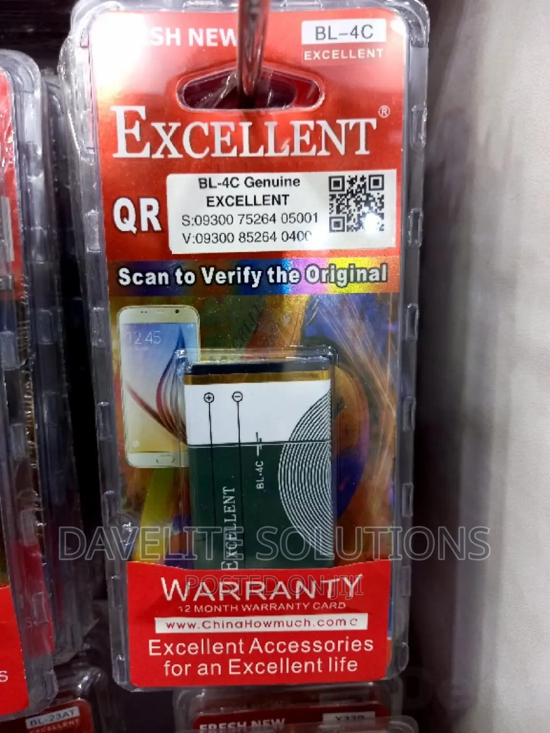 Excellent Original Battery Replacement