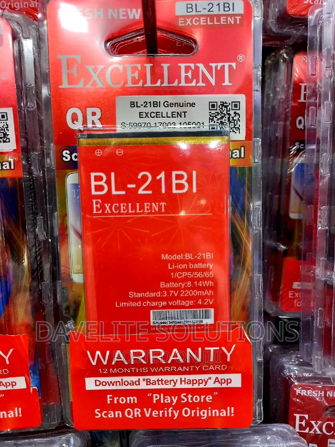 Excellent Original Battery Replacement