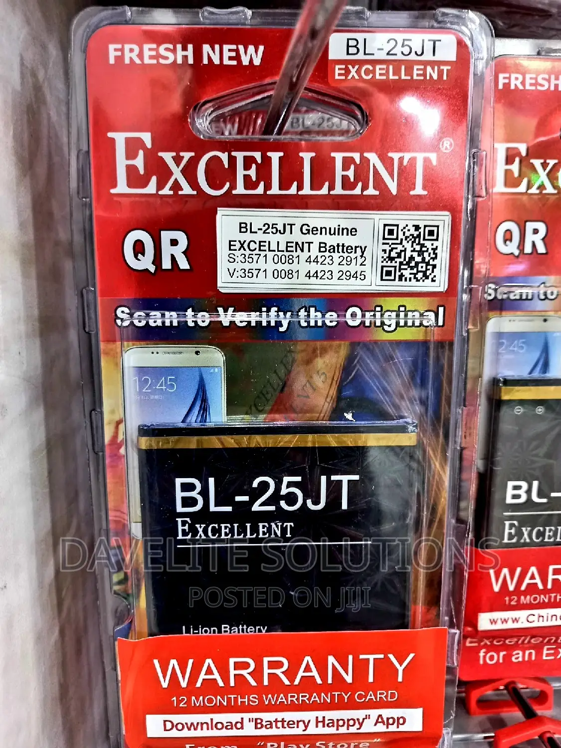 Excellent Original Battery Replacement