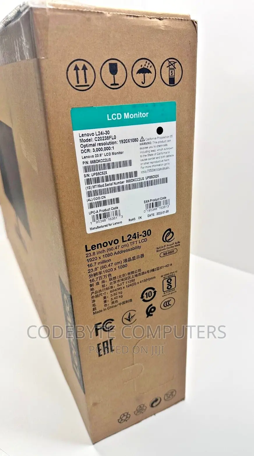 Lenovo L24i-30 FHD Monitor