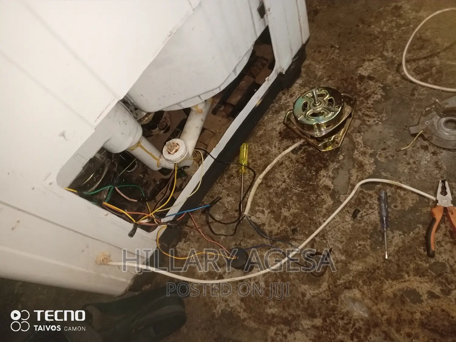 Top Load Washing Machine Spinning Motor Repairs