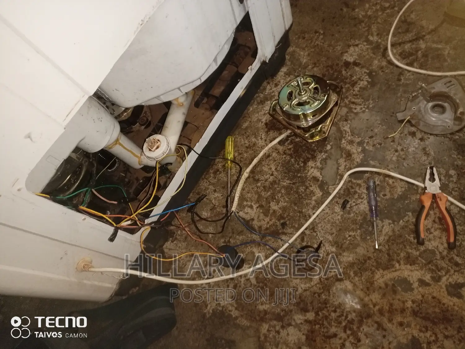 Top Load Washing Machine Spinning Motor Repairs
