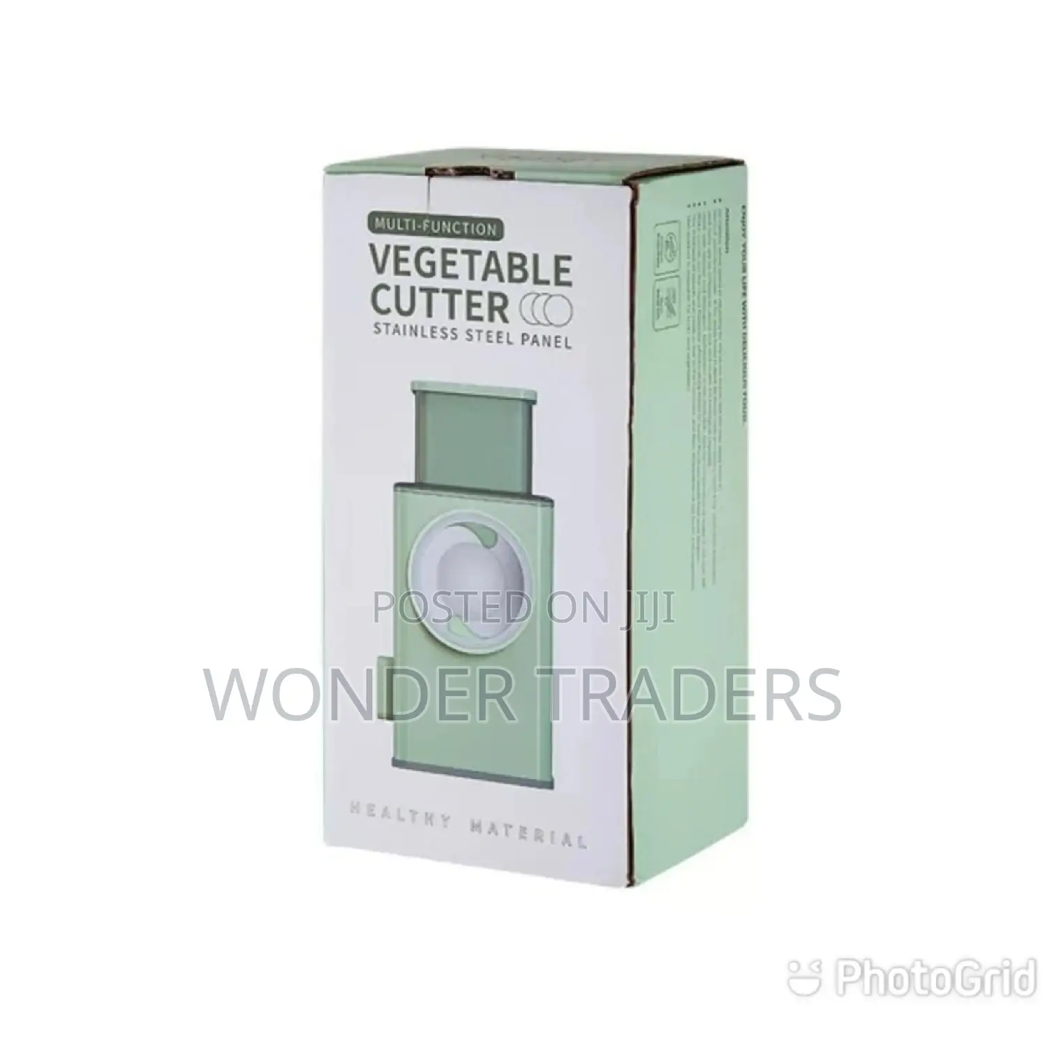 Avegetable Cutter With Stainless Steel Panel