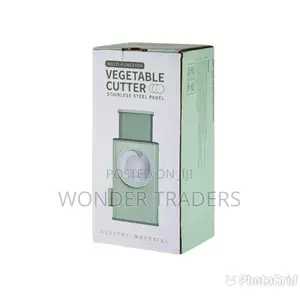 Avegetable Cutter With Stainless Steel Panel