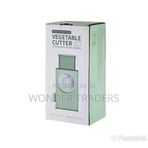 Avegetable Cutter With Stainless Steel Panel