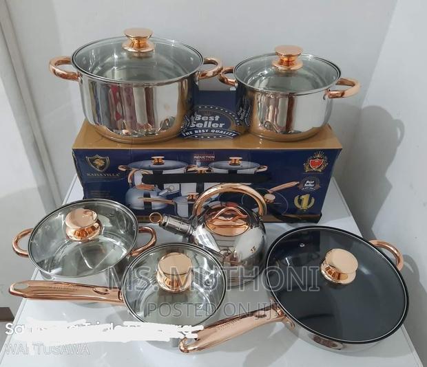 *12 PCS Stainless Kaisavilla Cookware Set* - main view