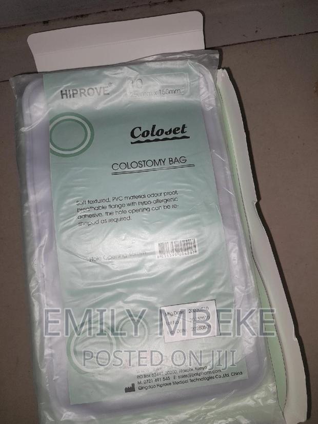 Colostomy Bag PVC Material Odour