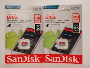 Sandisk 128gb Ultra (120mb/S) Uhs-I SDXC Memory Card