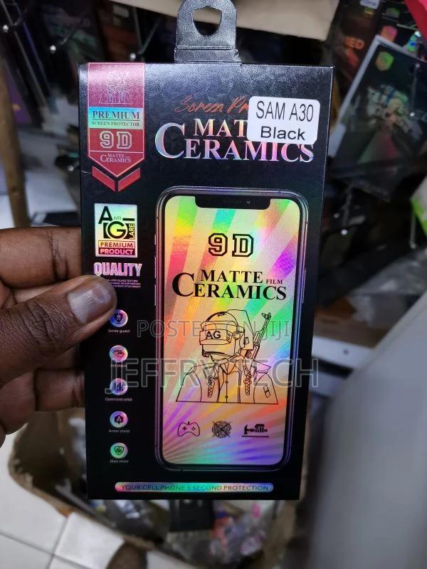 Samsung A30 Gaming Ceramic Screen Guard With Full Frame Curv - main view