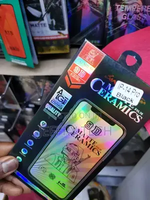 Ceramic Glass iPhone 14 PRO Hybrid 9D Ceramic Full Glue