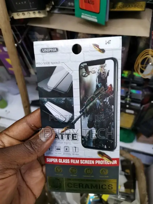 Oneplus 6T Premium Tempered Glass Screen Protector Protectiv