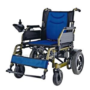 Compact Folding Electric Wheelchair (Blue) - thumbnail 2