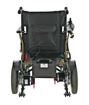Compact Folding Electric Wheelchair (Blue)