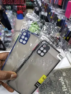 Smoke Silicone Samsung M31s Back Cover