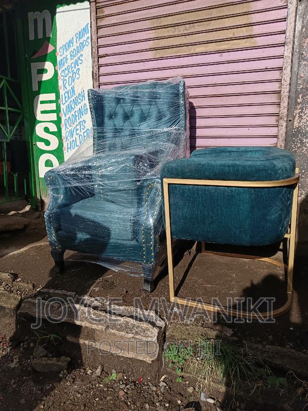 Pedicure Seat and a Styling Chair.