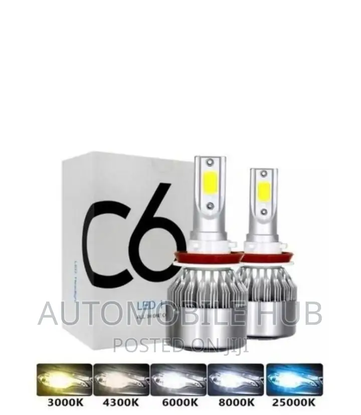 LED C6 Bulbs H11,H4,H7