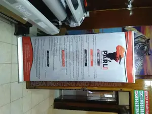 Satin Material Broadbase Rollup