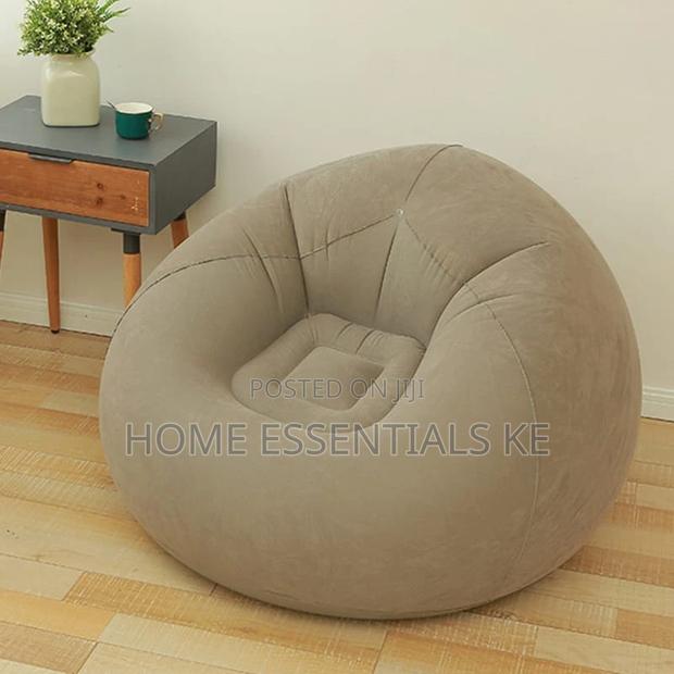 Large Lazy Inflatable Sofa /Bean Bag+ Free Pump-110*110*85cm - thumbnail 3
