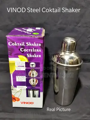 Vinod Stainless Steel Coktail Shaker Available 450ml 750ml