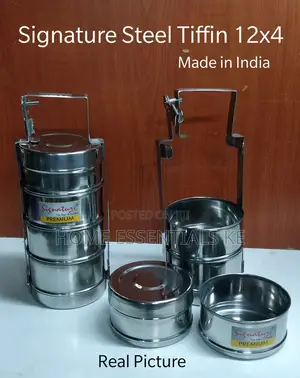 Signature Stainless Steel Tiffin (Lunch Box)
12x4 14x4