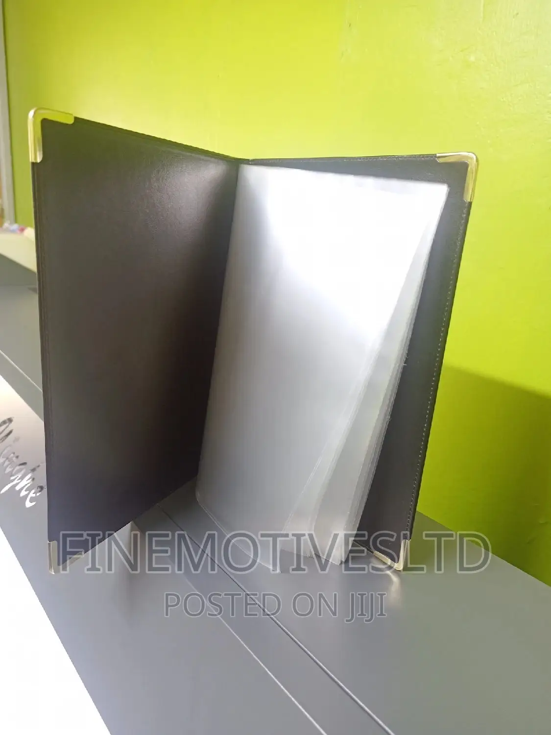 Menu Folder Plus Inserts