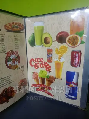 Menu Folder Plus Inserts