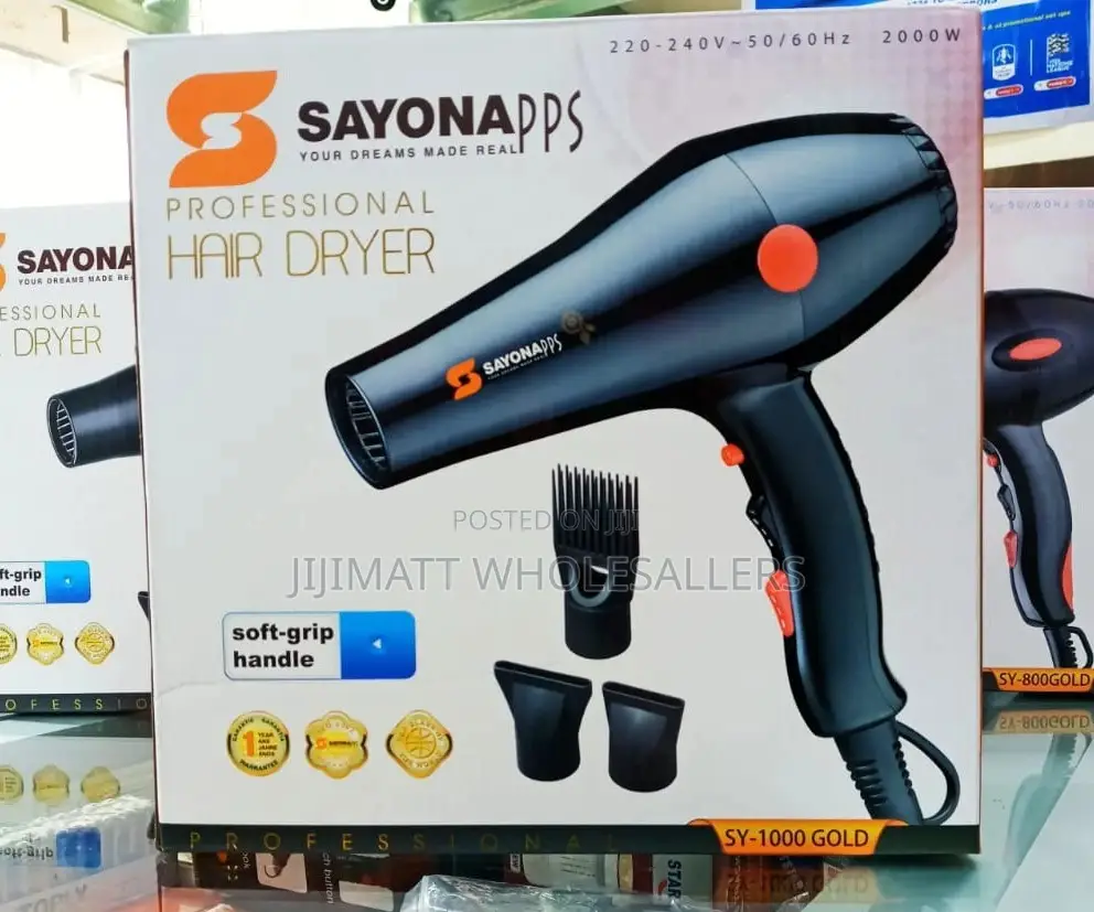 *Sayona Hair Dryer RESTOCKED*
SY 1000 Available