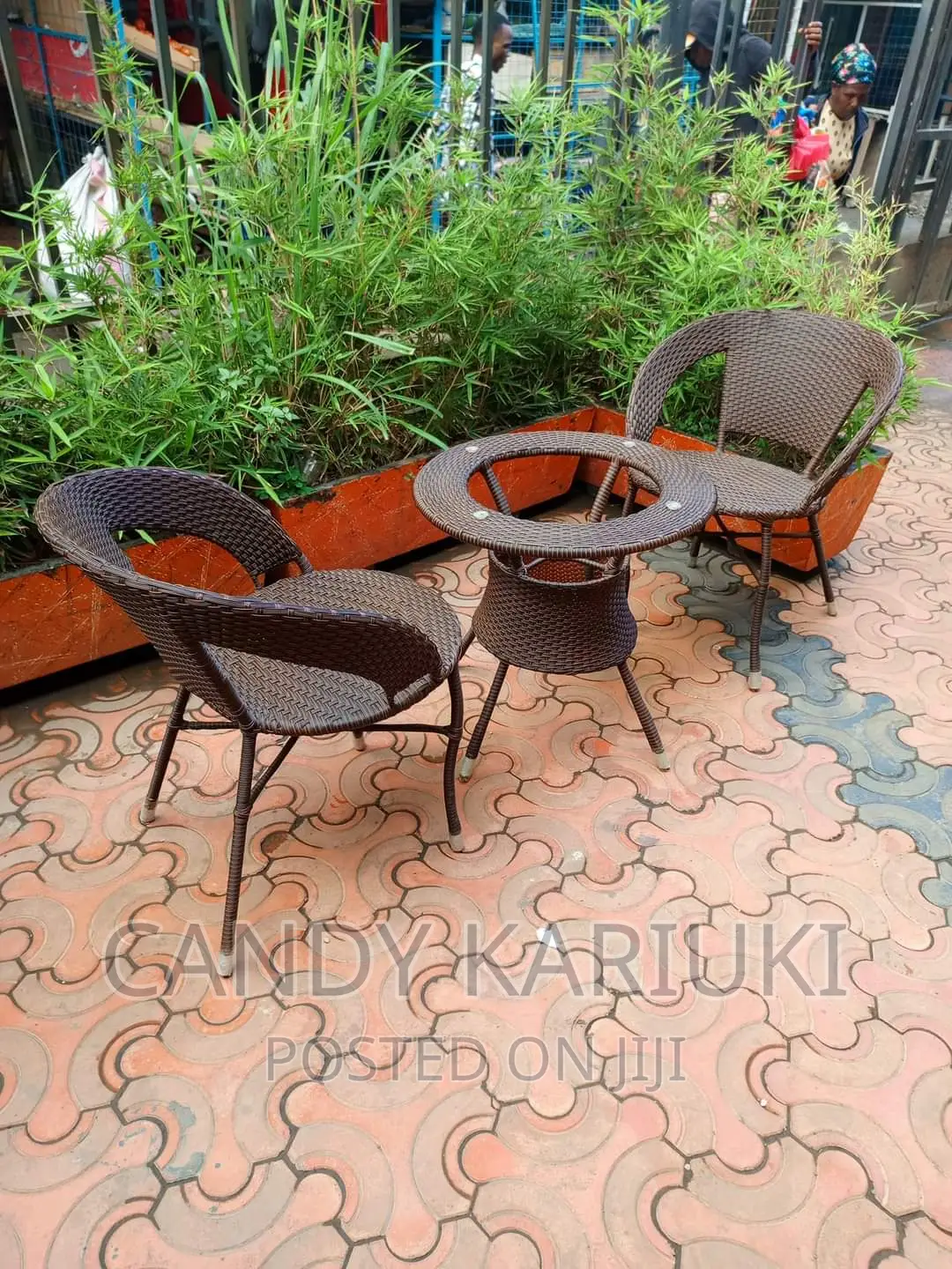Spacious 2 Seater Balcony Set