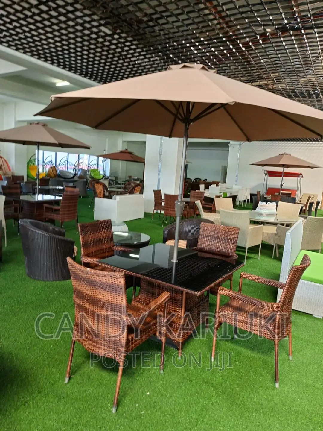 4 Seater Outdoor Set Plus Umbrella
