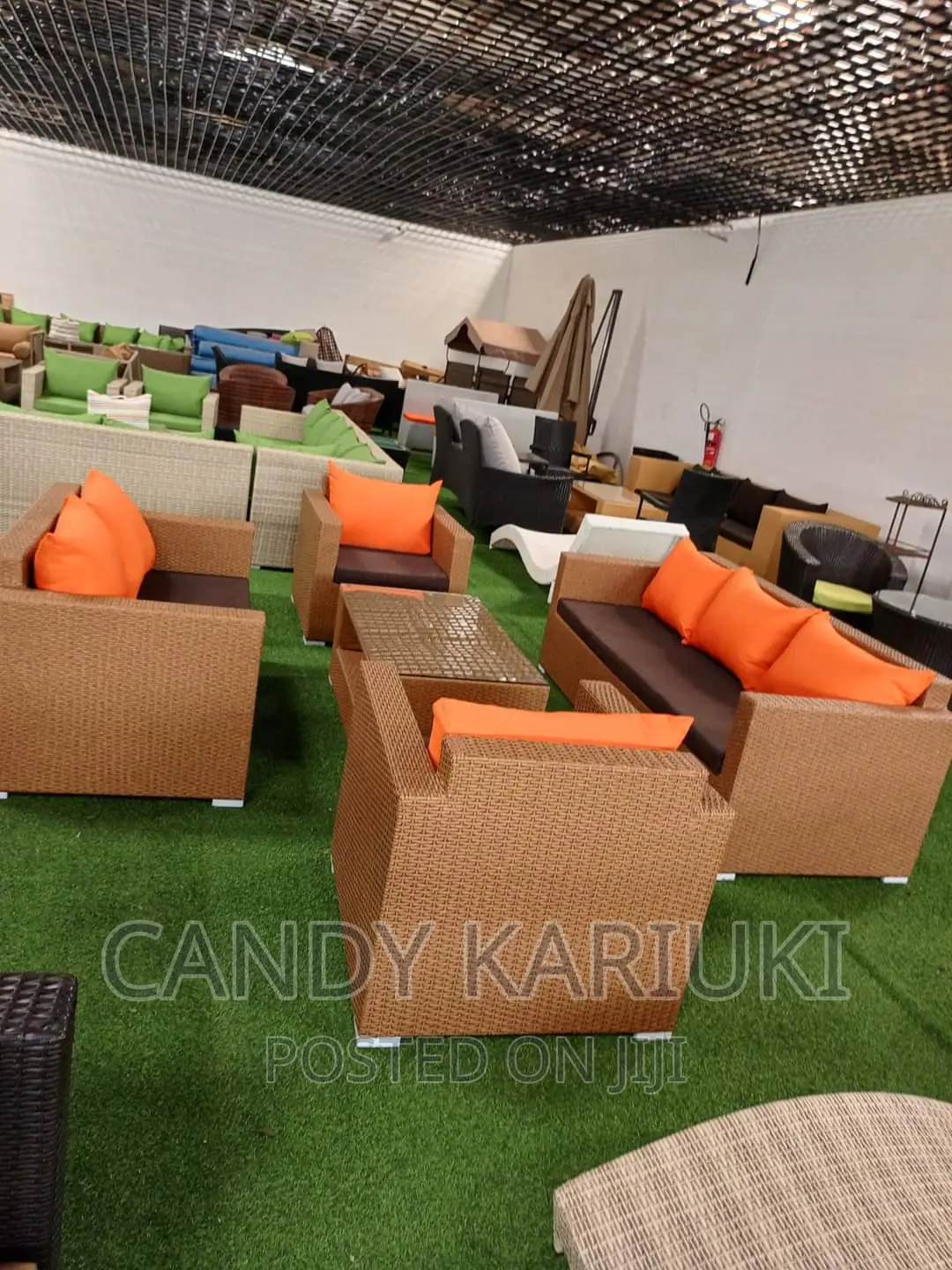 7 Seater Outdoor Sofa Plus a Table