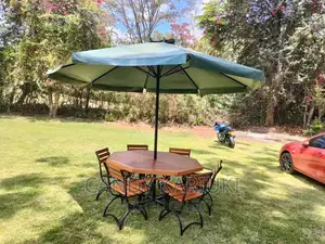 6 Seater Garden Set Plus Umbrella