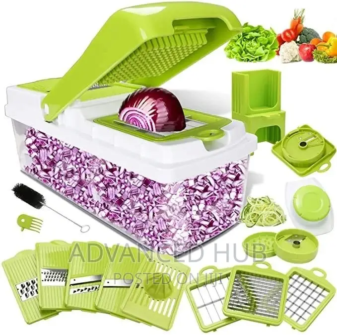 16pc Multifunctional Kitchen Vegetable Cutter