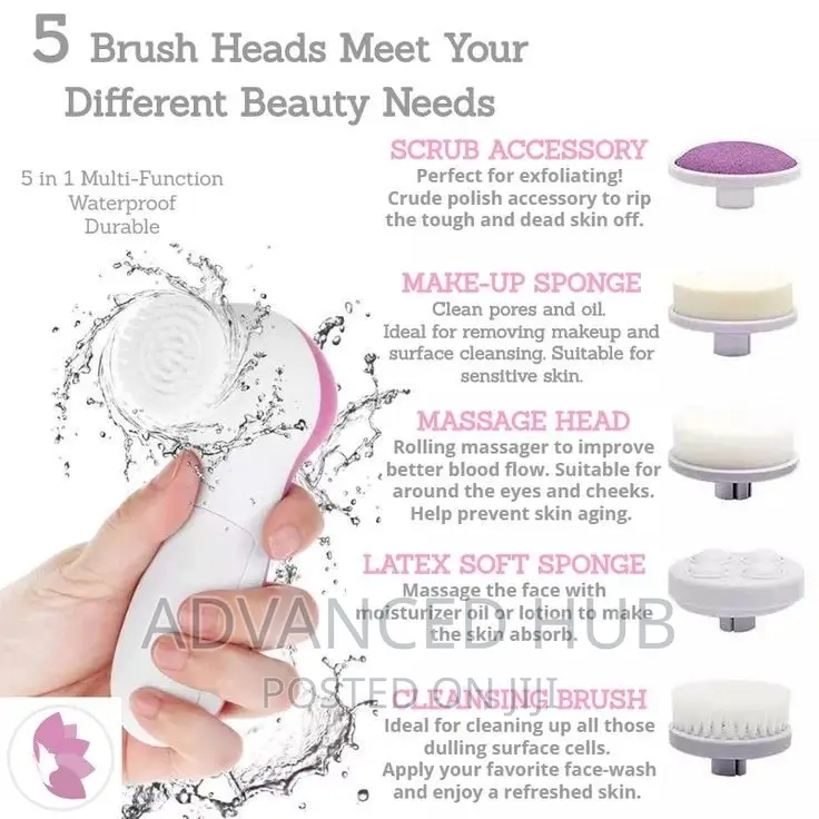 5in1 Electric Facial Cleaner/Massager