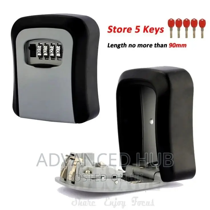 Heavy Strong Metallic Key Safe Box