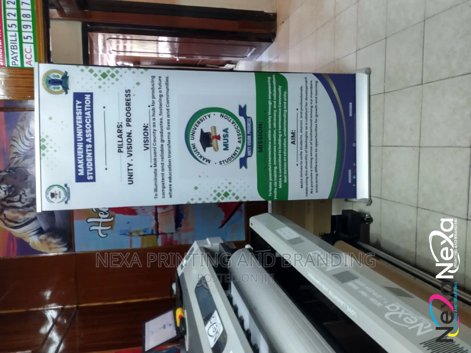 Associations Broadbase Satin Banners