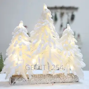 Mini Pine White Flaked Christmas Deco*
Size:35*34cm
