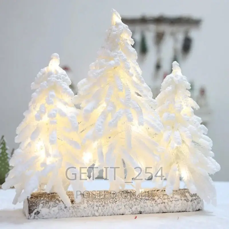Mini Pine White Flaked Christmas Deco*
Size:35*34cm