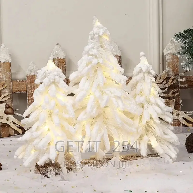 Mini Pine White Flaked Christmas Deco*
Size:35*34cm