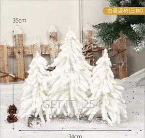 Mini Pine White Flaked Christmas Deco*
Size:35*34cm