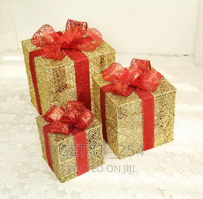 3pcs Set Gift Box Color as Displayed
 Size : 12,15,1