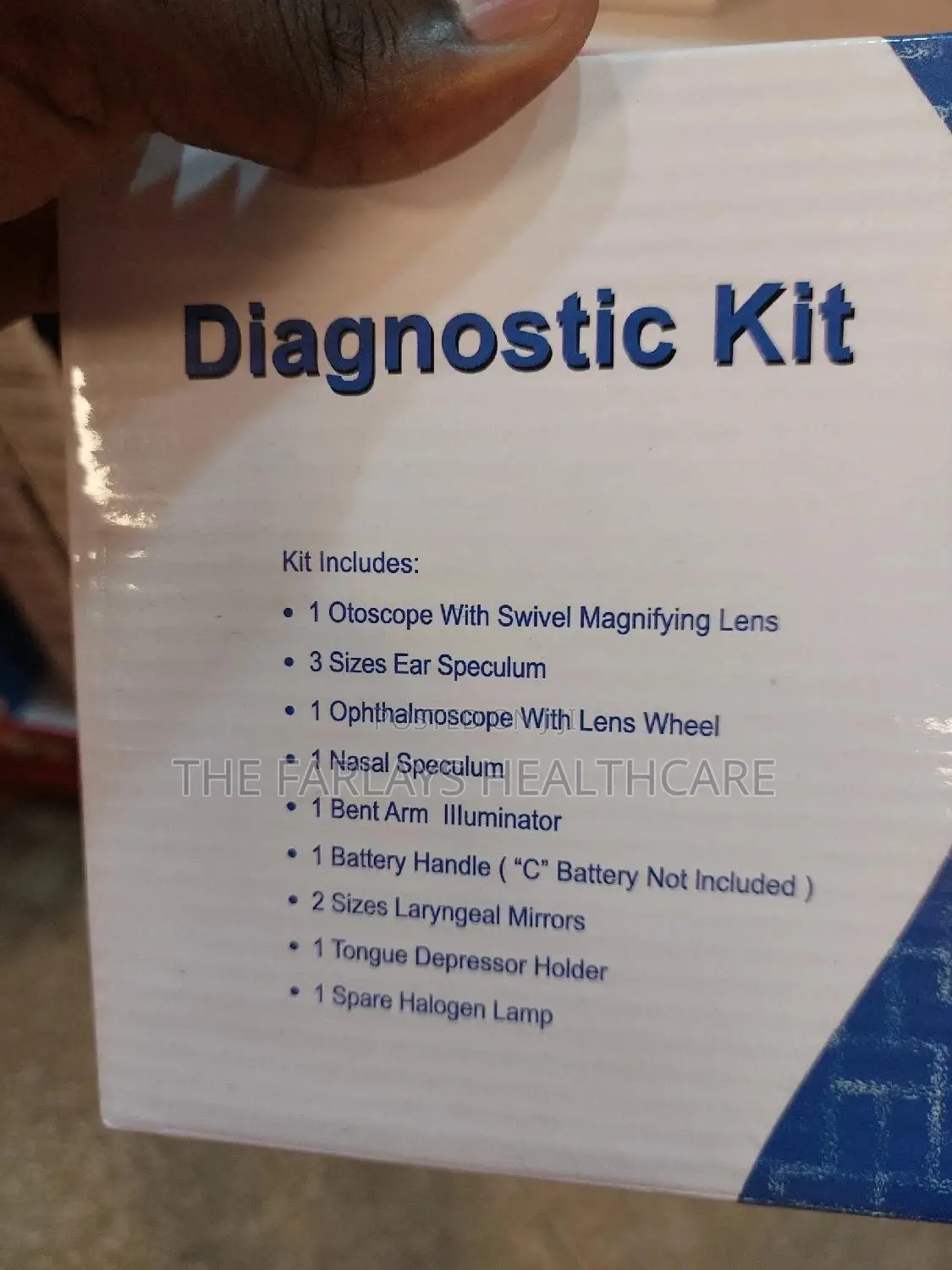 Diagnostic Kit for ENT.
