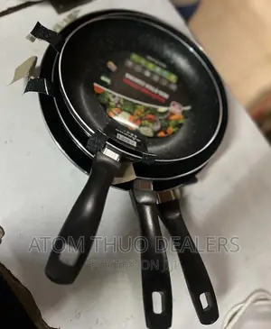 3 PCS Nonstick Pans 26cm 28 Cm and 30 Cm